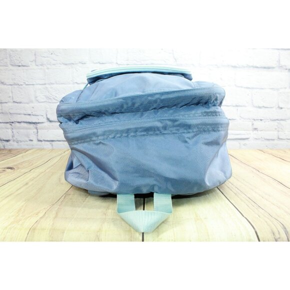 LL Bean Unisex Adult Weatherproof Nylon Deluxe Book Pack 37L Backpack Blue - Picture 5 of 13